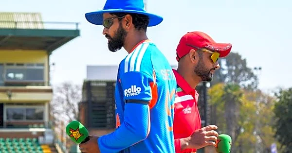 Why are India and Zimbabwe players wearing black armbands in the 2nd T20I?