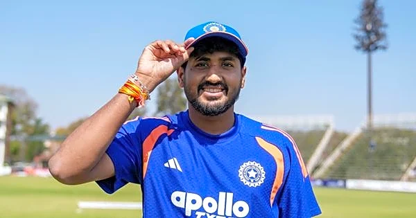 Yash Thakur dismisses Brian Bennett to record maiden T20I wicket during India debut in 2nd Zimbabwe T20I