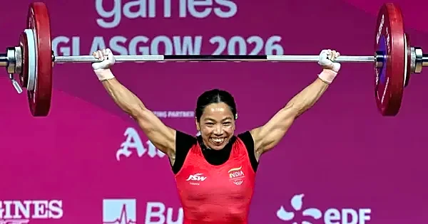 Mirabai Chanu secures India's first gold at Commonwealth Games 2026