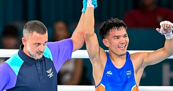 "This victory is dedicated to our Kargil heroes": Jadumani Singh after beating Pakistan's Sumama Rehman in CWG Round of 16