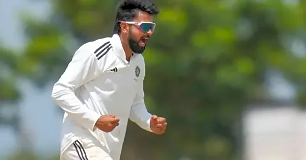 Who is Saransh Jain? Meet the Indian all-rounder who earned his maiden Test call-up for the Sri Lanka tour