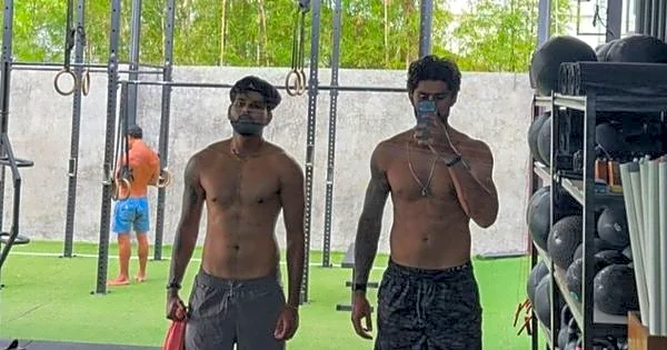Shreyas Iyer enjoys time off the field; trains during holiday with friend & former KKR teammate Aman Khan