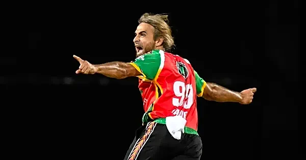 CPL 2026: 47 year old Imran Tahir turns back the clock with his trademark celebration against Jamaica