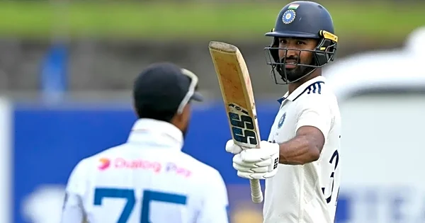 X Erupts as Dedutt Padikkal smashes Maiden Test century against Sri Lanka