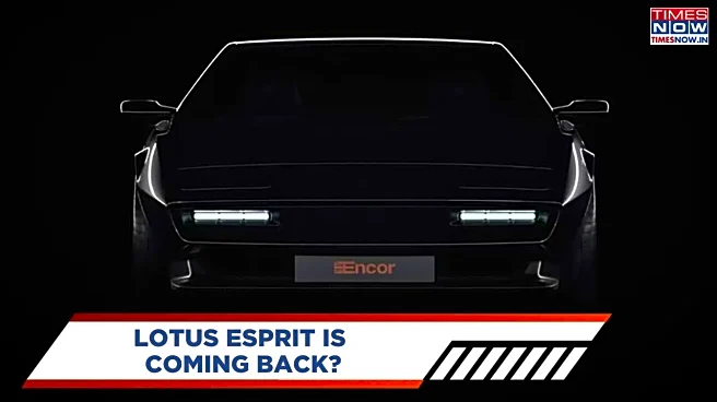 Fifty Years On, The Lotus Esprit Prepares For A Comeback With Encor