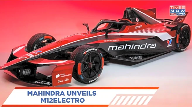 Mahindra Racing Unveils M12Electro Formula E Car with Fresh Look - Check Out The Details