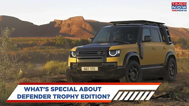 Land Rover Defender 110 Trophy Edition In HD Images: What Sets It Apart