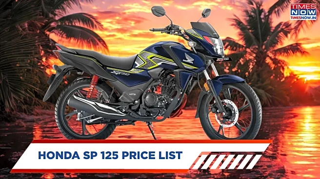 Honda SP 125 – Full Price List, Mileage, Features And Colour Options