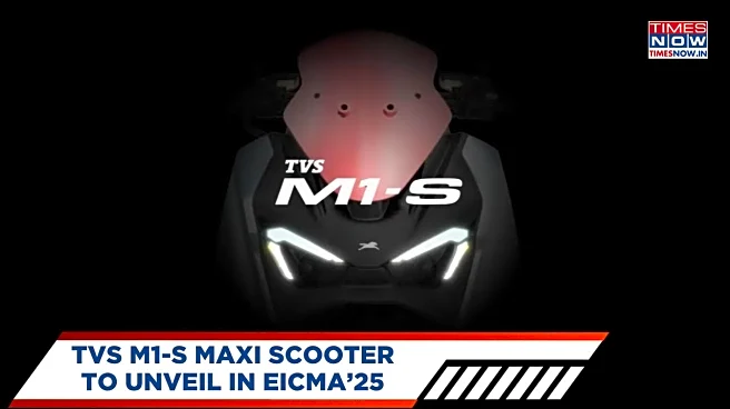 TVS M1-S Maxi Scooter To Unveil In EICMA 2025 - Teaser Revealed!
