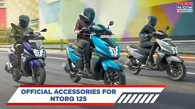 TVS Ntorq 125 Official Accessories — Top Picks To Upgrade Your Scooter