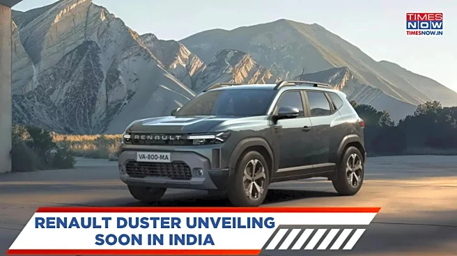 Renault Confirms New Duster SUV Unveil Date For India - Here Are The Details