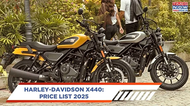 Harley-Davidson x440 Price List 2025 - Check Colours, Seat Height, Mileage, And Weight