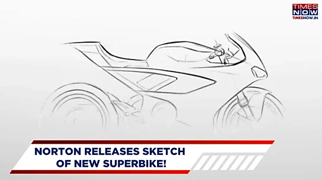 Norton Releases Sketch Of Its Upcoming Flagship Superbike - Here's What It Tells Us!
