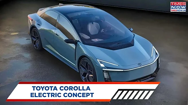 Japan Mobility Show 2025: Toyota Corolla Concept Showcases Electric Future