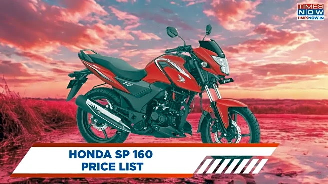 Honda SP 160 Price In India — Variants, Specs And Features Explained