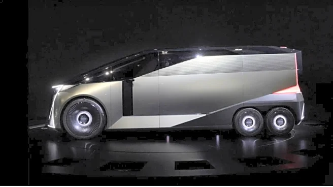 Lexus Unveils Six-Wheeled LS Concept at Japan Mobility Show 2025 - Details Inside