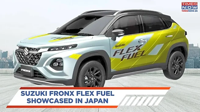 Suzuki Fronx Flex Fuel Showcased At Japan Mobility Show 2025 – How It Differs From The India-Spec Model