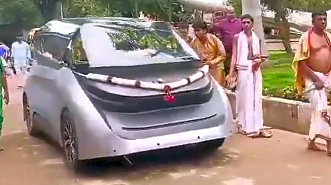Wipro & IISC's Made-For-India Driveless Prototype Takes First Drive - Can Detect Potholes & Cows!