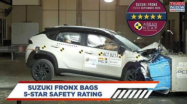 Made-In-India Suzuki Fronx SUV Gets 5-Star ASEAN NCAP Rating - Check Details Here