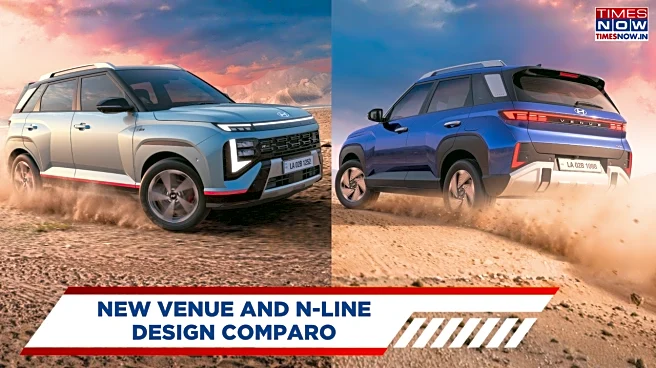 New Hyundai Venue vs Venue N-Line Design Comparison - Which One Will Suit You Better?