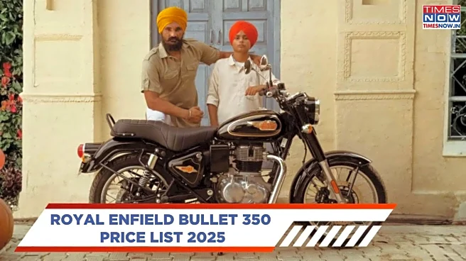 Royal Enfield Bullet 350 Price List 2025 - Check Mileage, Weight, Seat Height, And Features