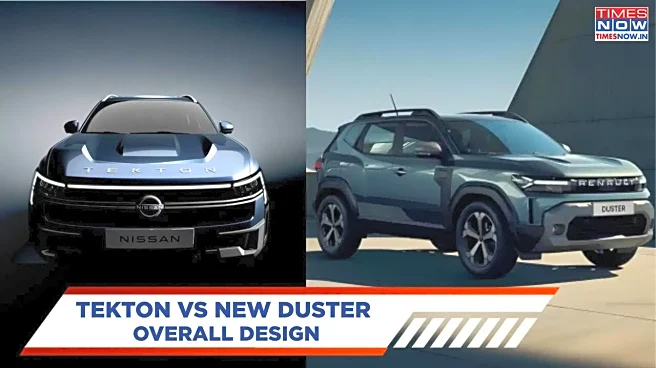 Nissan Tekton Vs Renault Duster — Design Comparison Of Upcoming SUVs
