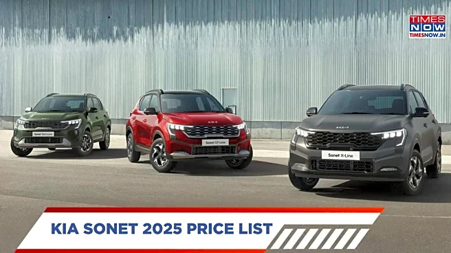 Kia Sonet 2025 Price List, Design, Features, Variants, Mileage And More