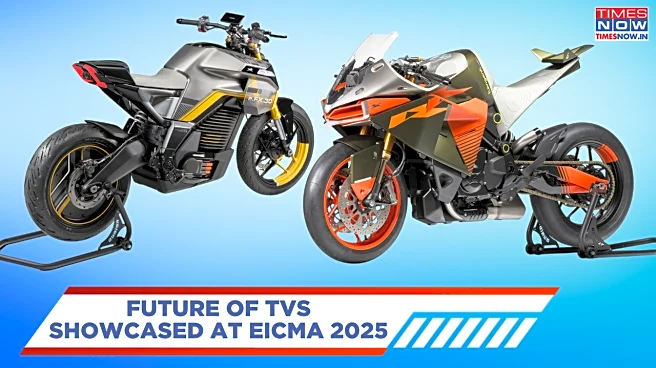 TVS Tangent RR, RTR HyprStunt And M1S Maxi-Scooter Unveiled At EICMA 2025 - Details
