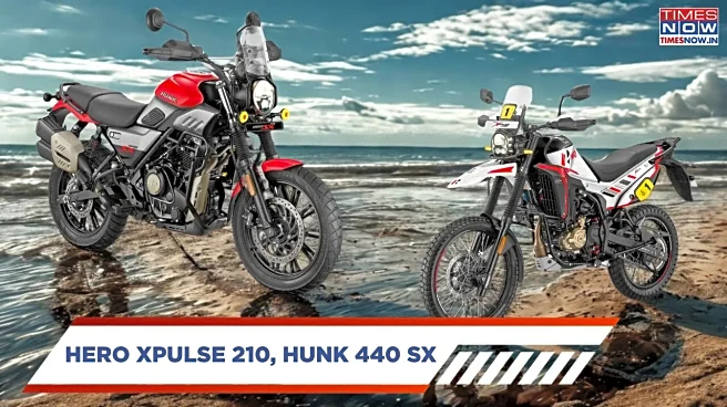 Hero Xpulse 210 Dakar Edition, Hunk 440 SX Unveiled At EICMA 2025 In Milan