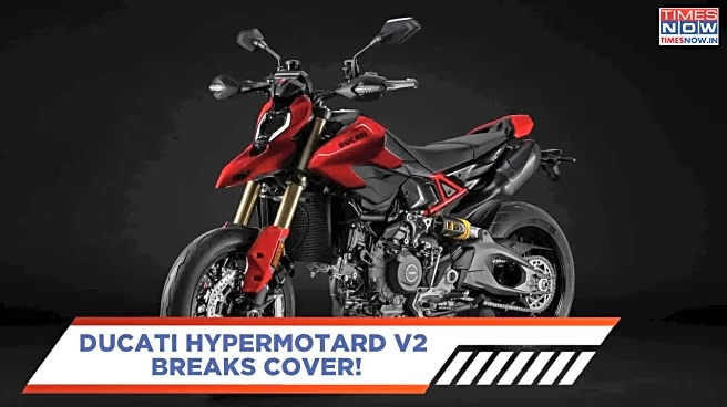 Ducati Hypermotard V2 Breaks Cover At EICMA 2025 - Complete Details Of Italy's New Middleweight Supermoto