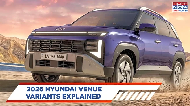 2026 Hyundai Venue SUV Variants Explained — What Each Trim Offers