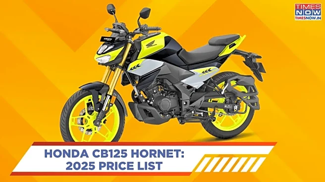 Honda CB125 Hornet 2025 Price List - Check Specs, Mileage, Seat Height, And Features