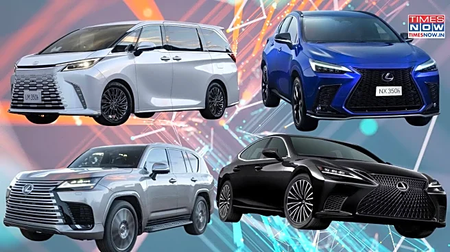 These Lexus Luxury Models Recalled In India For Parking Assist Software Update - Details Inside