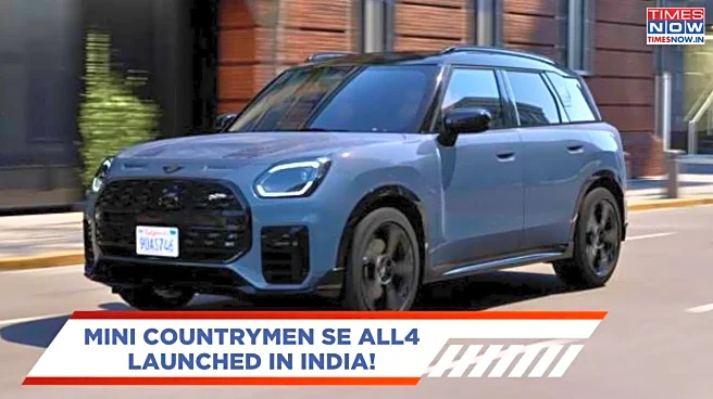 Mini Countryman SE ALL4 Launched In India - Prices, Range, Features, And Colours
