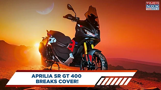 Aprilia SR GT 400 Scooter Unveiled - Will It Launch In India?