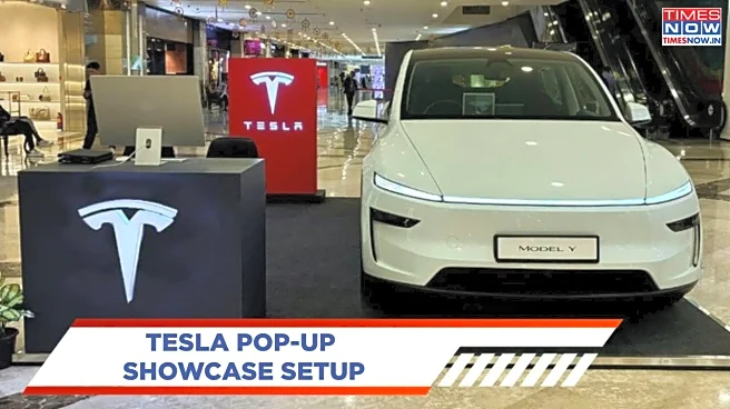 Tesla India's First Pop-Up Experience In Gurugram — Here’s What’s Inside