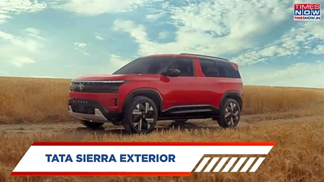Tata Sierra SUV New Official Images Out — Here’s What’s Coming Soon