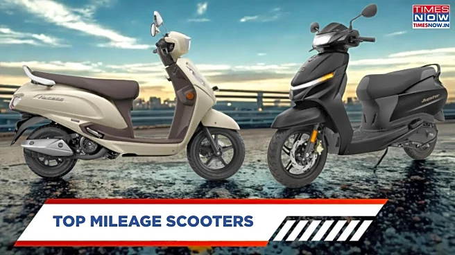 Best Mileage Scooters In India: Suzuki Access 125, TVS Jupiter & More