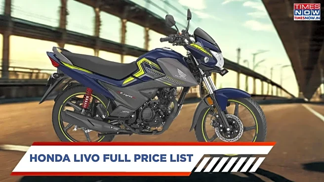 Honda Livo Latest Price In India — Mileage, Specs & Features