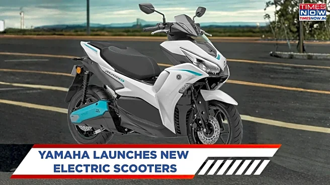 Yamaha Aerox E, EC-06 Electric Scooters Unveiled In India — Check Specs, Range & Features