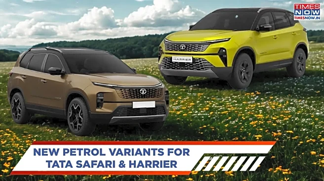 Big News - Tata Harrier, Safari Petrol Variants To Launch In December, Details Inside