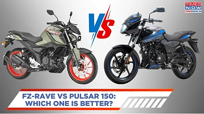 Yamaha FZ-Rave Vs Bajaj Pulsar 150 - Prices, Specs, Mileage, And Features Compared