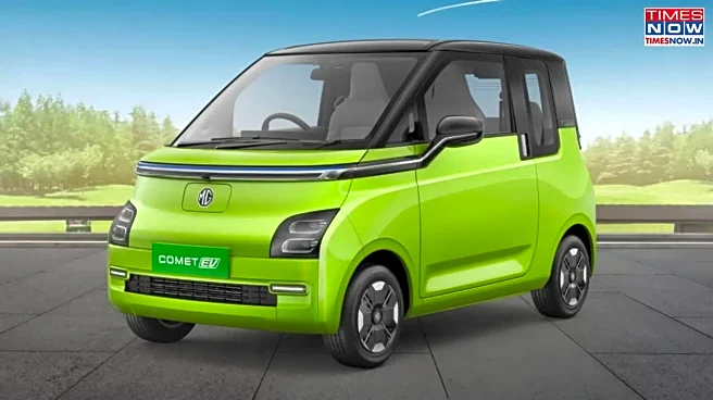 MG Comet EV Variant Wise Price List With Range, Battery, Features And More