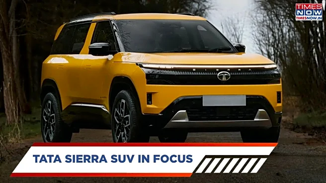 Tata Sierra SUV Images — Explore Exterior Shots, Interior & Key Features