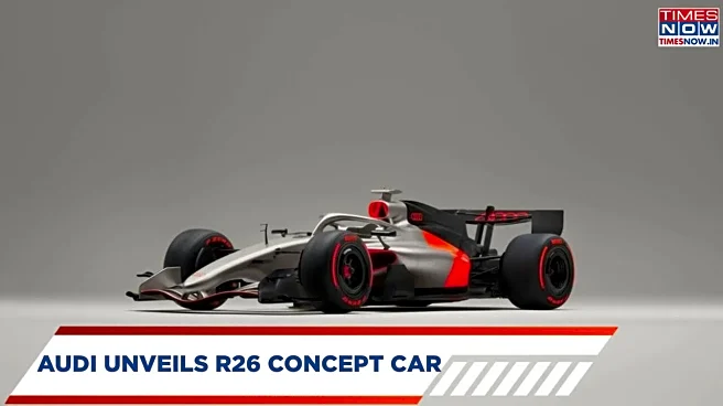 Audi Reveals R26 Concept Car Ahead Of Its Formula 1 Debut - Checkout The Details And Photos