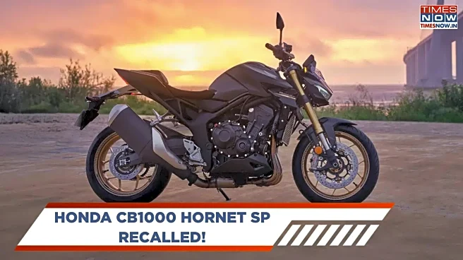 Honda Recalls CB1000 Hornet SP Bikes In India — Here’s The Reason Behind It