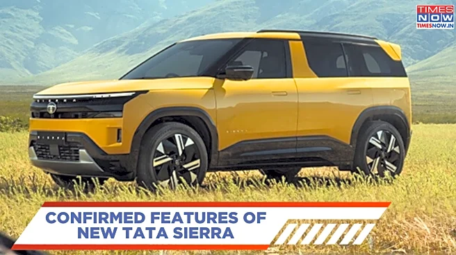 Tata Motors Sierra SUV Features, Engine Options And Confirmed Launch Date Explainer