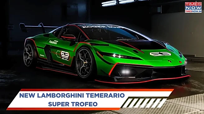 Lamborghini Temerario Super Trofeo Image Gallery — Stunning New Racer In Pictures