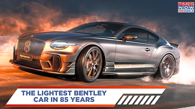 Legendary Bentley Supersports Returns Once More - Lightest Bentley Car In 85 Years!
