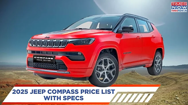 2025 Jeep Compass Price List With Variants, Specs, Features, Mileage And More